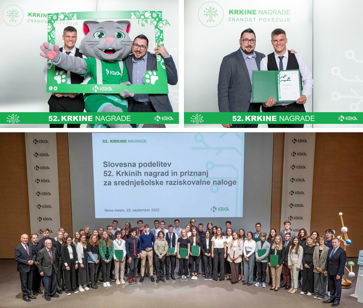 Congratulations to my student Miha for @krkinenagrade award for research work with title Morphological properties of erythrocyte-derived extracellular vesicles. 🥳 #krkinenagrade #Extracellularvesicels #Blood #vesicles