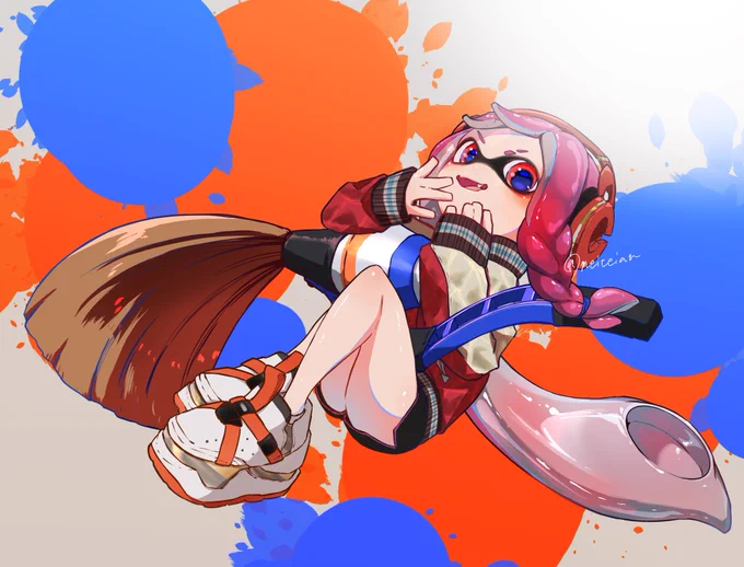 始めて2日でどハマりしてるし、うちのイカもみんなも可愛いし、勝っても負けても楽しい... #Splatoon3 