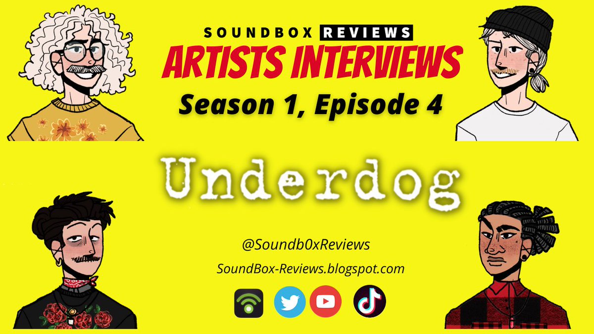 Soundbox Reviews (@soundb0xreviews) on Twitter photo Soundbox Reviews’ First Effect w/ @BolivarTCaceres & <a href="/xAR5ENiZM/">ARSEN_END.©</a> is here w/ a #special #musicreviewontwitter!
In this episode, we interviewed Boston #rockband @underdog_rocks. Come meet the guys & learn about their first album, Ether Dome. tinyurl.com/5a847j2t
#artistoftheday Soundbox Reviews’ First Effect w/ @BolivarTCaceres & <a href="/xAR5ENiZM/">ARSEN_END.©</a> is here w/ a #special #musicreviewontwitter!
In this episode, we interviewed Boston #rockband @underdog_rocks. Come meet the guys & learn about their first album, Ether Dome. tinyurl.com/5a847j2t
#artistoftheday