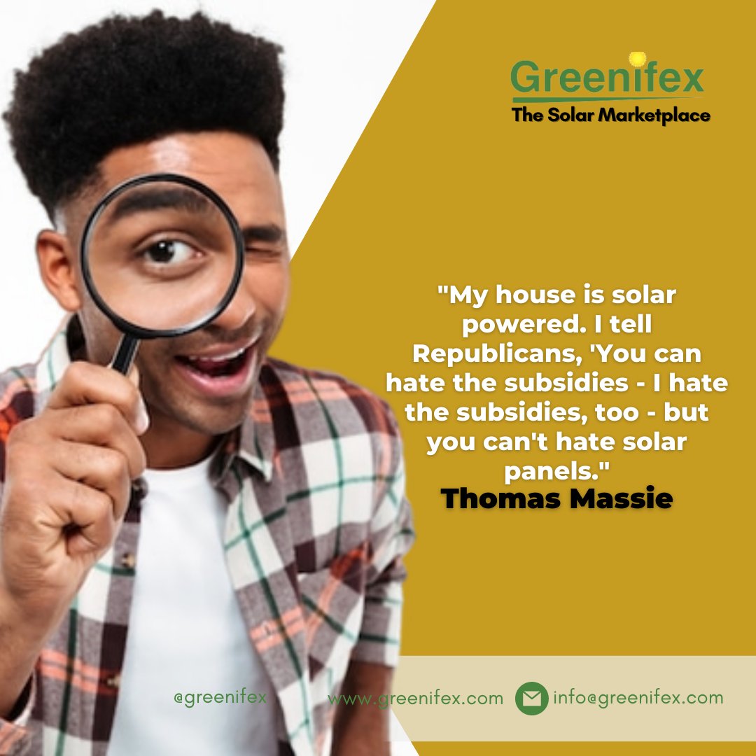 greenifex's tweet photo. Learn a fun fact about solar panels.
You can also visit our blog, https://t.co/r2zjFE7hXn to see exciting solar articles..
#WednesdayMotivation
|Enugu | Mikel #installers #greenifex #solarmarketplace #solar #solarpanel #greenifex #solarpower https://t.co/wvUUV35VgG