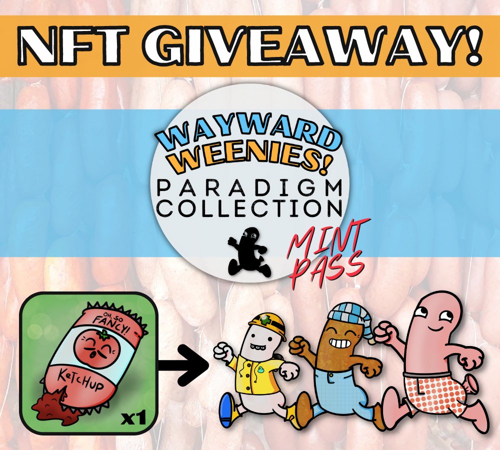 WaywardWeenies's tweet photo. Want to win a mint pass for our upcoming new collection? 🎉

Join us on the @AlphaLogicHQ Super Space this Saturday! To enter:

- Follow @waywardweenies &amp; @AlphaLogicHQ &amp; @ExoticAlphas 
- Like, Tag 3, RT
- MUST BE LISTENING TO WIN! Set a reminder ⤵️
https://t.co/zo7pwOmBV7 https://t.co/Y8PqE2lwru
