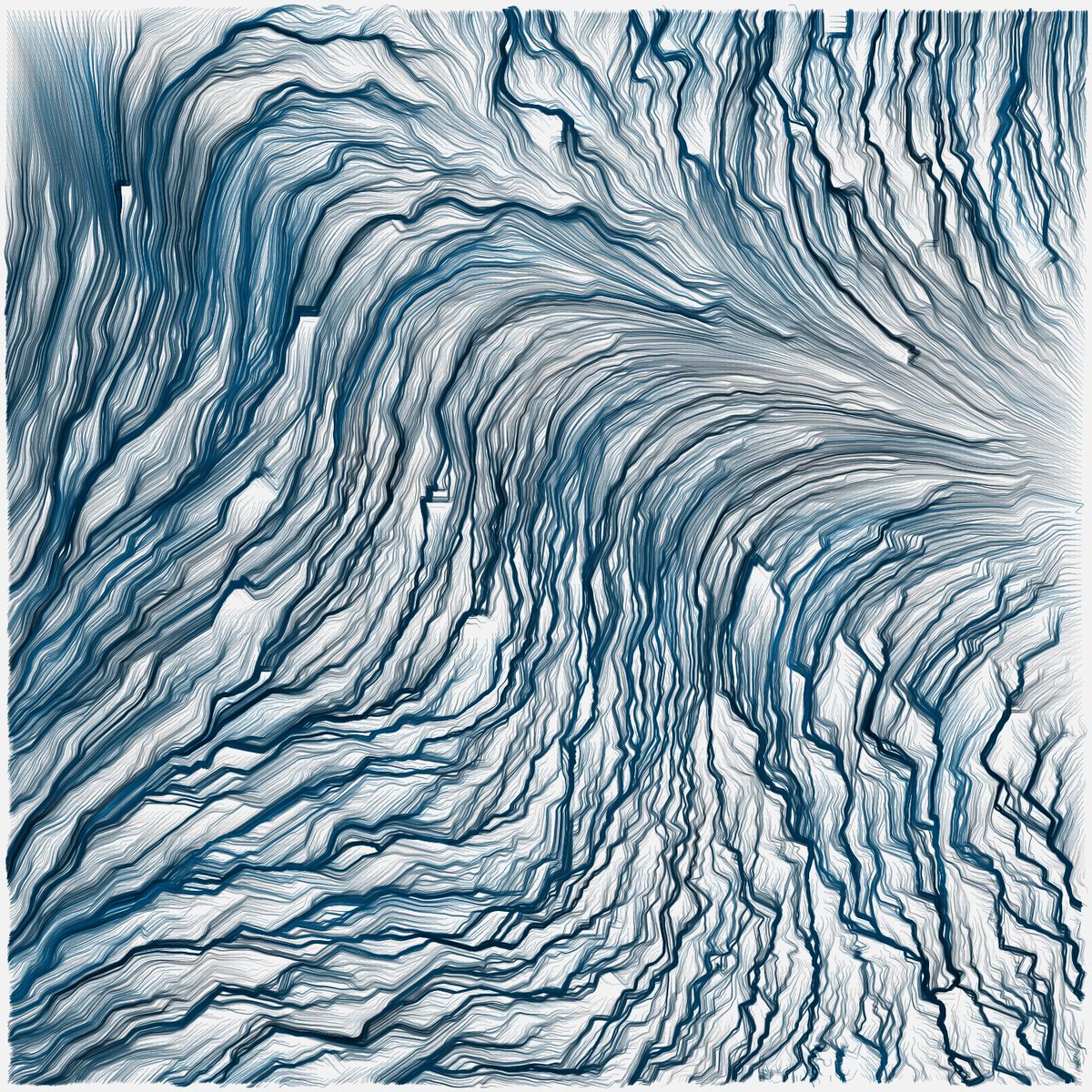 GenerativePunk's tweet image. Next process...
#javascript #p5js #flowfield #genart #creativecode