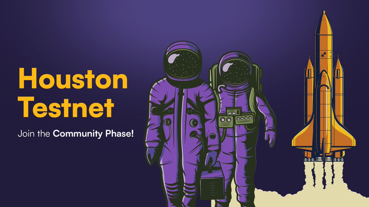 🚀 If you were looking for a chance to join our testnet, it’s here! 

🦾 Join the Community Phase in Houston Testnet and win rewards in BWR tokens for completing simple missions that require no technical expertise! 

👀🔗 Fill in the registration form: houston.blastapi.io/houston-testnet