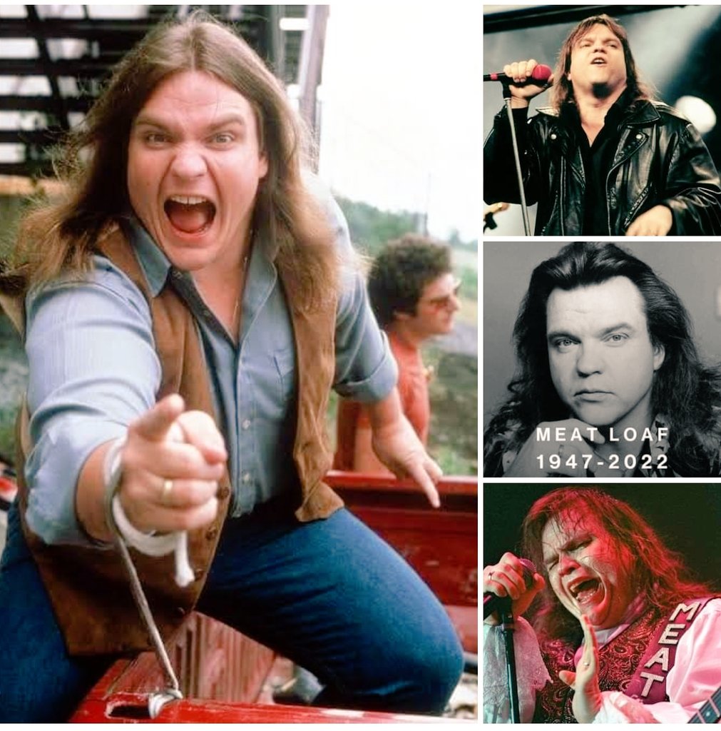Happy heavenly birthday  MEAT LOAF! (September 27, 1947 
January 20, 2022 