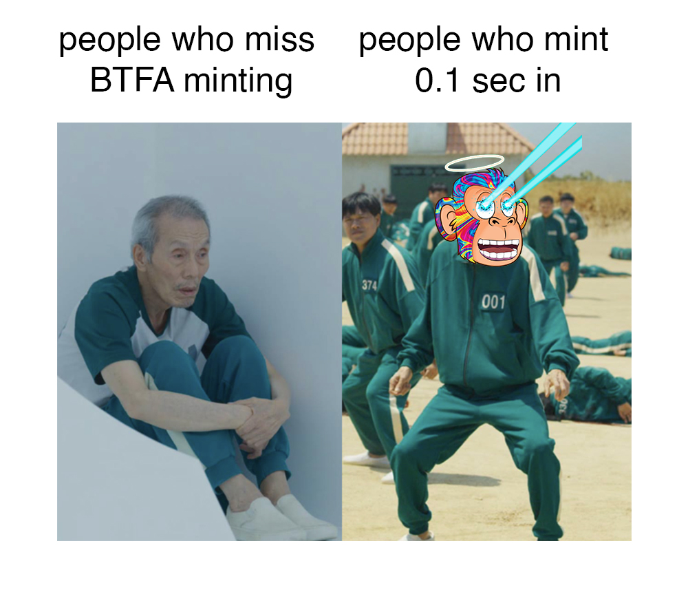 BananaTFA's tweet photo. GM!

We are two days away from the official mint; who's ready? 🐒 https://t.co/CfJeZJrcPe
