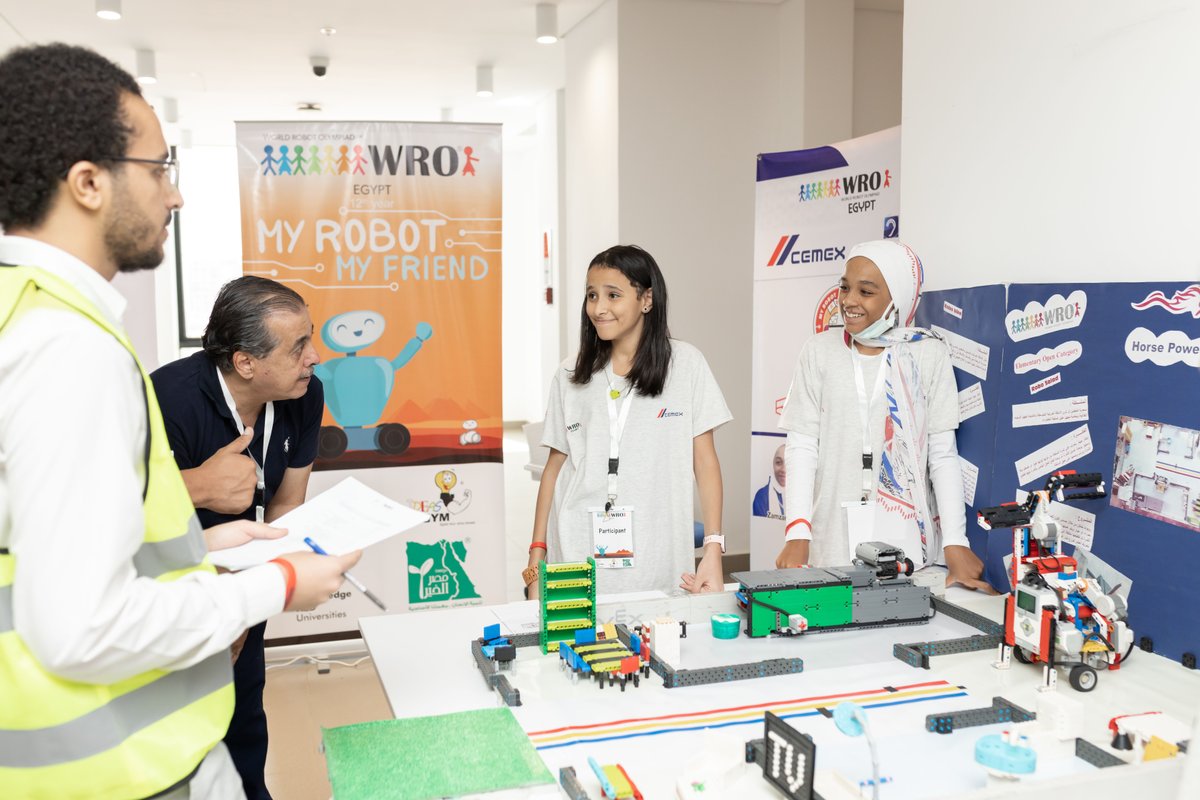 CemexEgypt's tweet photo. Under CEMEX’s sponsorship, two groups from ASDAA’s exceptional deaf and hearing impaired children won first and second place prizes at the World Robot Olympiads. 
#PWD
#DifferentlyCapable
#CEMEXEgypt 
#CEMEX https://t.co/5cWL5sROSh