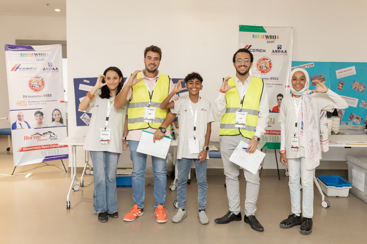 CemexEgypt's tweet photo. Under CEMEX’s sponsorship, two groups from ASDAA’s exceptional deaf and hearing impaired children won first and second place prizes at the World Robot Olympiads. 
#PWD
#DifferentlyCapable
#CEMEXEgypt 
#CEMEX https://t.co/5cWL5sROSh