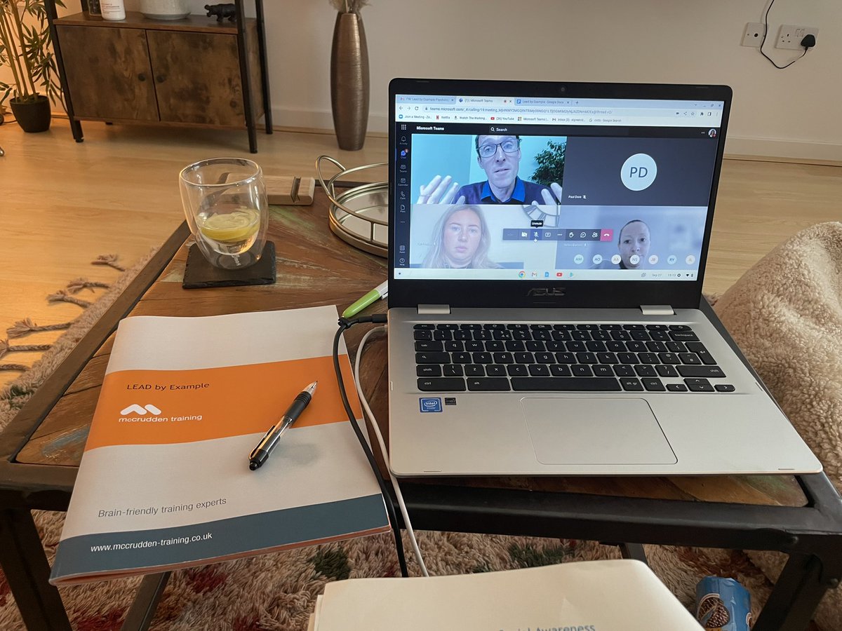 First session of Lead by Example course complete ✅