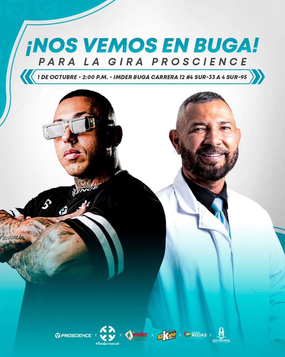 ProScienceLabs's tweet photo. ¿Aún no te has inscrito para nuestra visita a #Buga con la gira ProScience? ¿Qué esperas? Hazlo en este enlace https://t.co/9d0Fugs4lG Nos vemos el sábado a las 2 P.M.
#ProScienceNews
#fitness #Buga https://t.co/d6ivEIcRw1