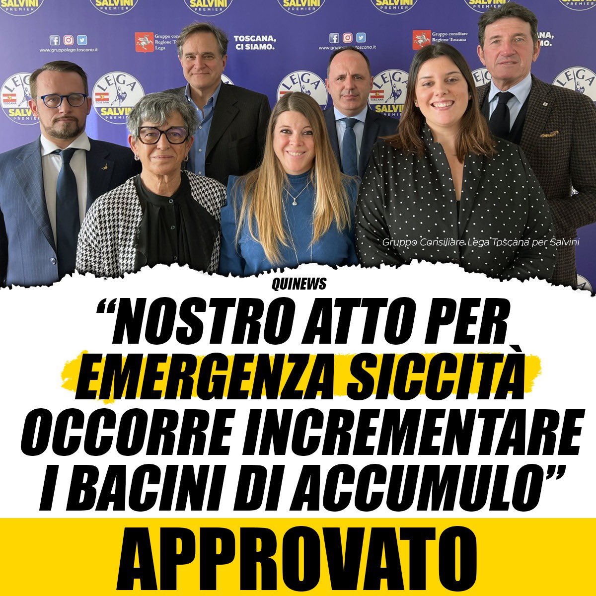 LToscanaSalvini's tweet photo. Elena #Meini: "Approvata nostra mozione che chiede di trovare idonee soluzioni per fronteggiare questa criticità: occorre incrementare i bacini di accumulo.”

https://t.co/Y0XIwGqXUj https://t.co/ByU4OxAAXa