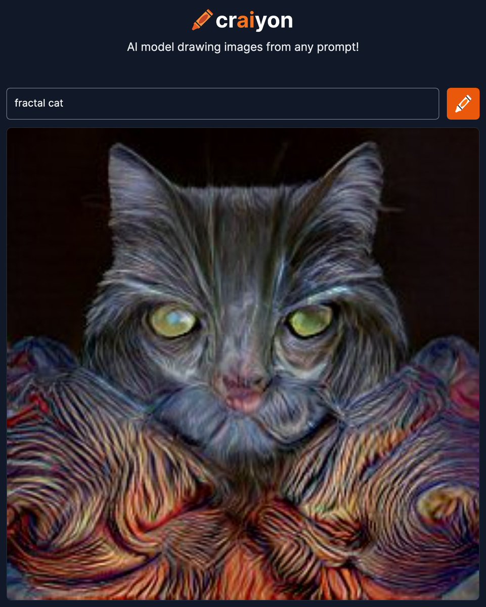 adoemon's tweet photo. Happy with how this one turned out, though it looks more like one of the old #deepdream outputs. Made with #craiyon. https://t.co/IdFjzwXFlS
