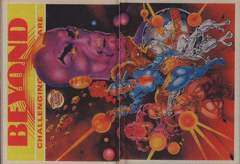 GaryArnott's tweet photo. Saw this old poster for 'Shadowfire' by Beyond Software in the July 1985 issue of C&VG! 📖😮
So I gave it hours of love & it now makes a rather nice looking A3 sized poster I hope you'll agree! 🖍️😍
#Shadowfire #BeyondSoftware #Artwork #ZXSpectrum #Commodore64 #C64 #Retrogaming https://t.co/JnP1bT1pAC