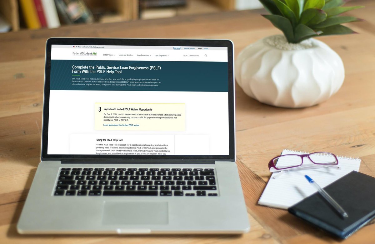 STUDENT LOAN BORROWERS - don't forget that the deadline for the Public Service Loan Forgiveness temporary waiver is coming right up! You have until October 31st to file for the temporary waiver.

Visit studentaid.gov/pslf to learn more!