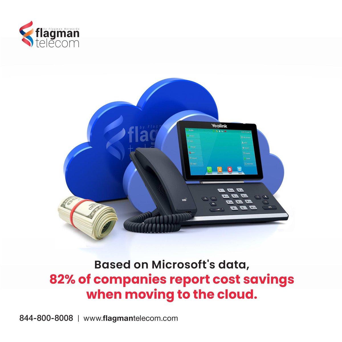 FlagmanVoip's tweet photo. 🤔What are you waiting for?
Start saving today with your customized Flagman VoIP system!

#FlagmanTelecom #Yealink https://t.co/FcUa9DxNqU