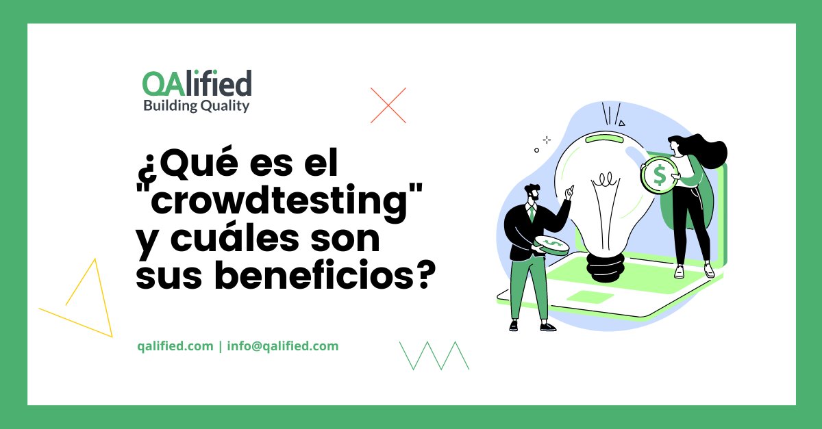 qalified's tweet photo. ℹ Crowdtesting y sus beneficios 

Les compartimos un artículo sobre las pruebas de colaboración colectiva (crowdtesting) y su importancia para los negocios en la era digital.

🔗 Conocé sobre crowdtesting en el siguiente link: https://t.co/RQSYRxyyN0 https://t.co/9XdYhxudHM