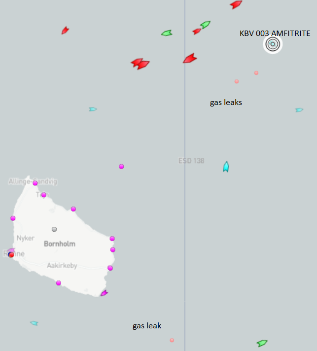 rafn's tweet image. The swedish Search &amp;amp; Rescue Vessel KBV 003 #Amfirite is close to the northern gasleaks
#NordStream1 #NordStream2 #gasleak #sabotage