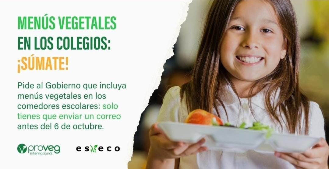 _esveco's tweet photo. 📢¡Pedimos inclusión!

Súmate a ProVeg y @_esveco para pedir que se garantice la presencia de menús vegetales en los colegios.🍽️🌱¡Estamos más cerca que nunca!

Solo tienes que enviar un correo electrónico✉️
Tienes los detalles y un texto de ejemplo aquí: https://t.co/S7eopP1gJj https://t.co/6RsHs3LqJY