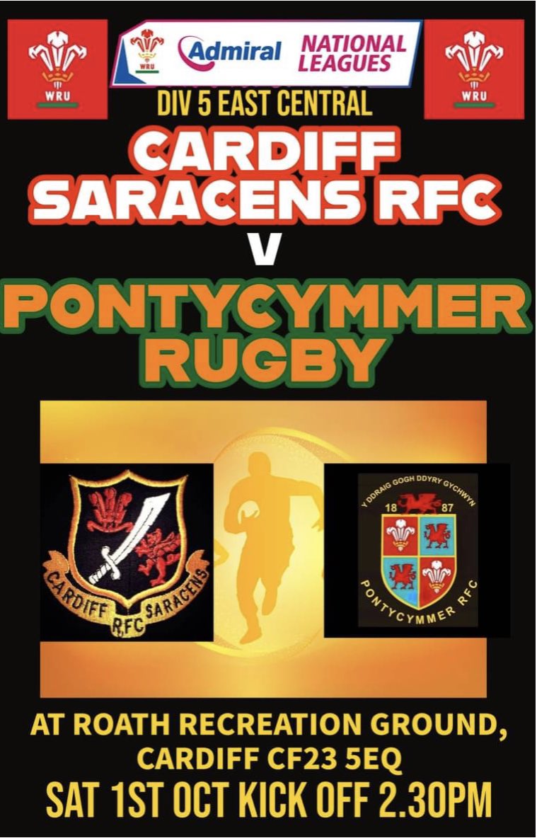 PontycymmerR's tweet photo. 🟢THIS SATURDAY🟠.                                 V’s @CardiffSaracens https://t.co/bpOKUVKBws