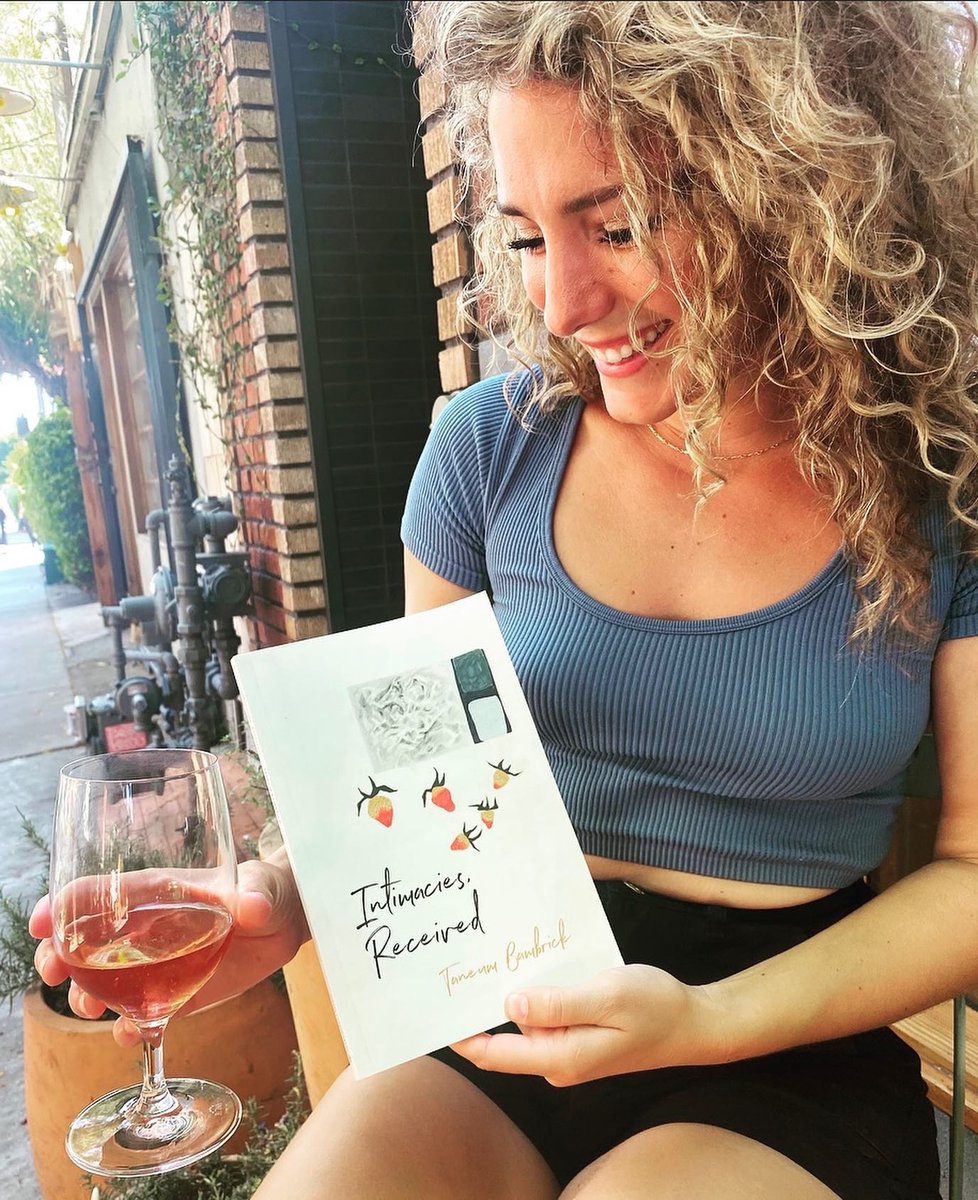 BambrickTaneum's tweet image. “Intimacies, Received” is officially out today 🥹🥹🍓🍓. @CopperCanyonPrs