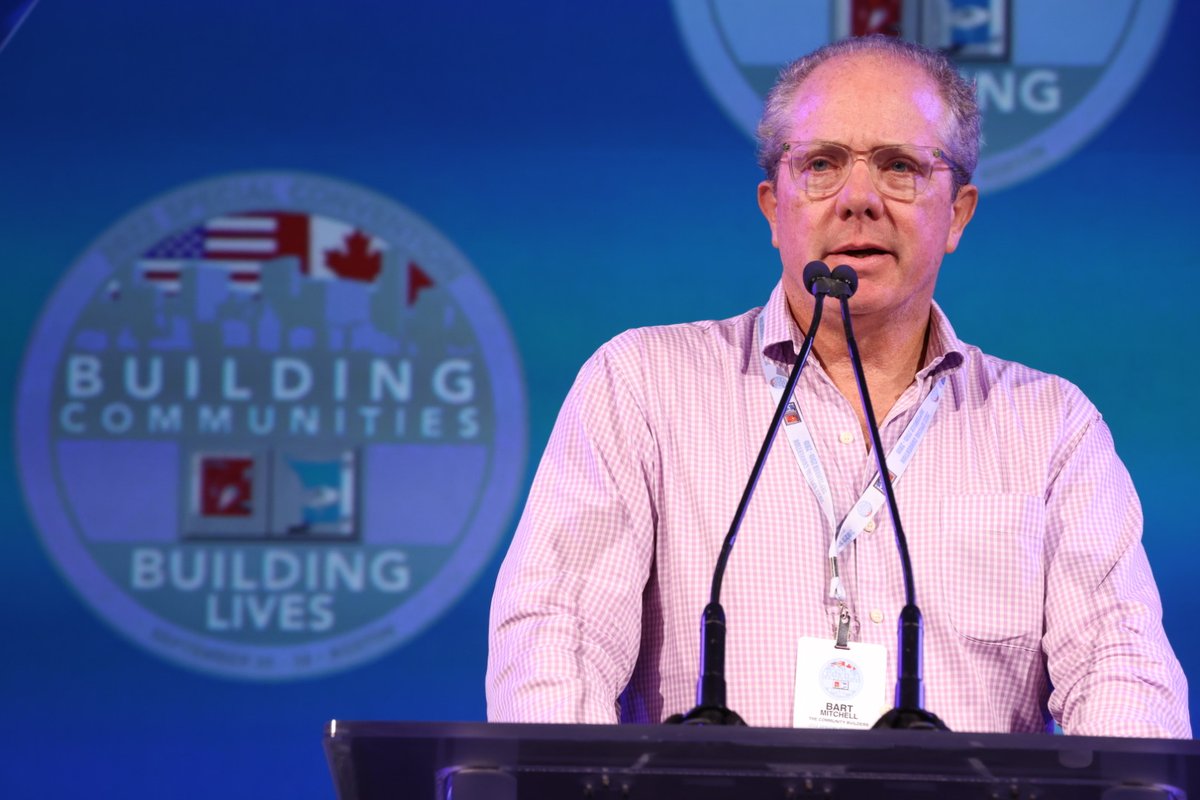 "Building communities and building lives, that's what you're all about. You can't have a decent life if you don't have good wages and a good job. But if you don't have a place you can afford to live, it's pretty hard too." - Bart Mitchell President &amp; CEO of <a href="/TCBCommunities/">The Community Builders, Inc.</a>