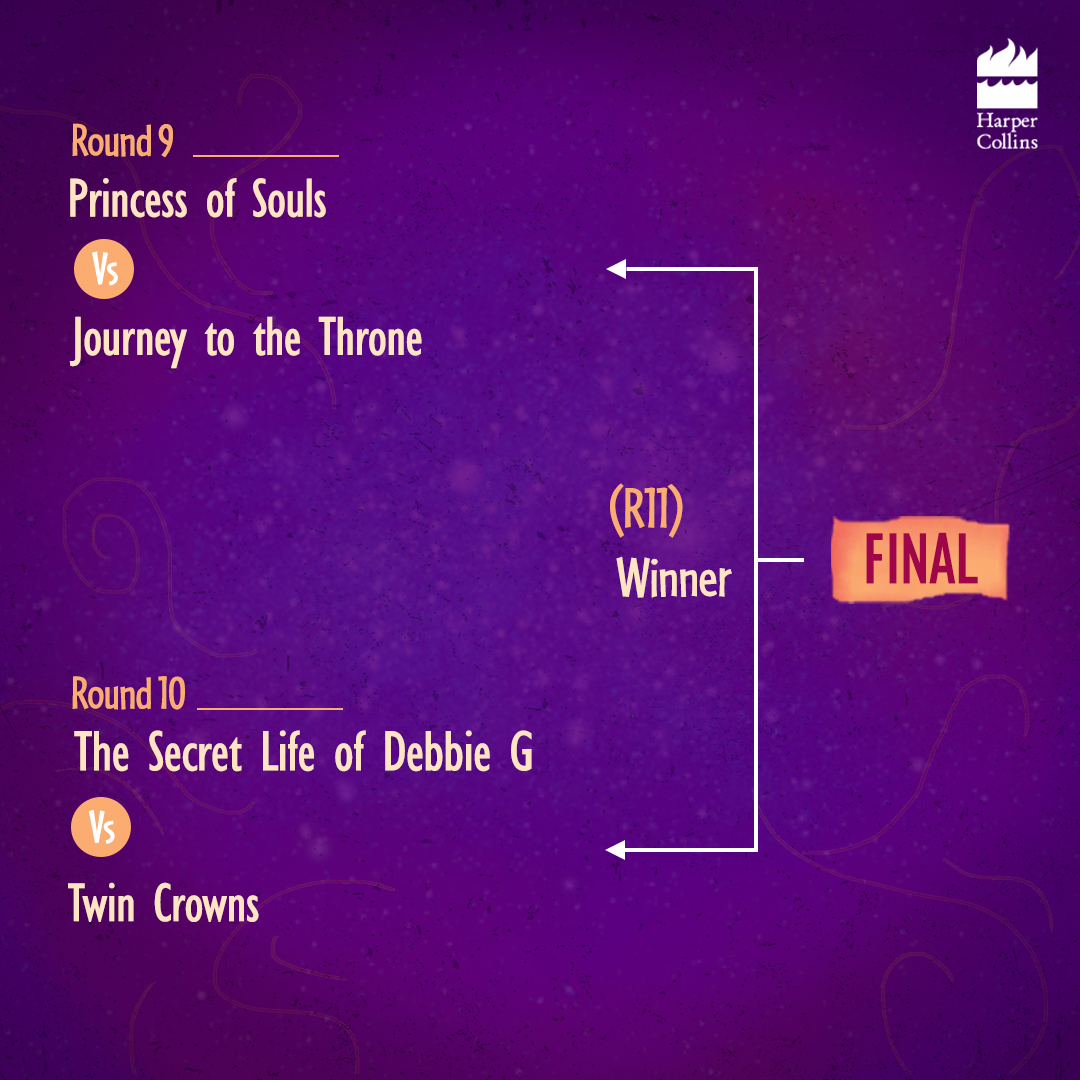 HarperCollinsIN's tweet photo. Time to show some spirit readers and make your favourite book win! Check out the previous battles on our feed now!
Keep watching this space for more!
@kwebberwrites @doyle_cat #LitWithYA #TheYABattle #TheSecretLifeofDebbieG #VibhaBatra #TwinCrowns #AfterSchoolTales https://t.co/rV1gqPyKv4