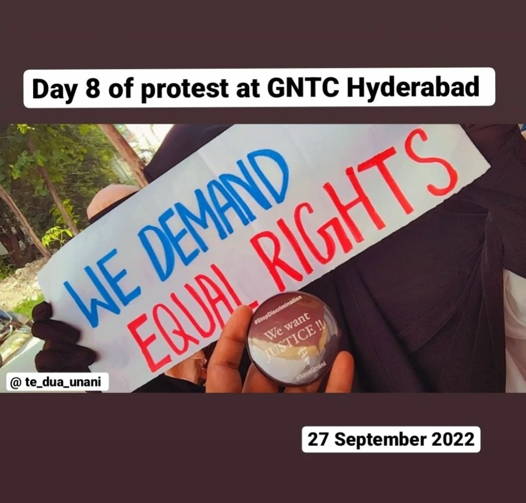 unnisashaheen0's tweet photo. Unani students demands bridge course. Unani deserves equality in opportunities 
#saveunani 
#saveyush
Sir Please look after it @ktrtrs @trsharish
@DrTamilisaiGuv @moayush @asadowaisi @mansukhmandviya https://t.co/HAhfI8wN0P