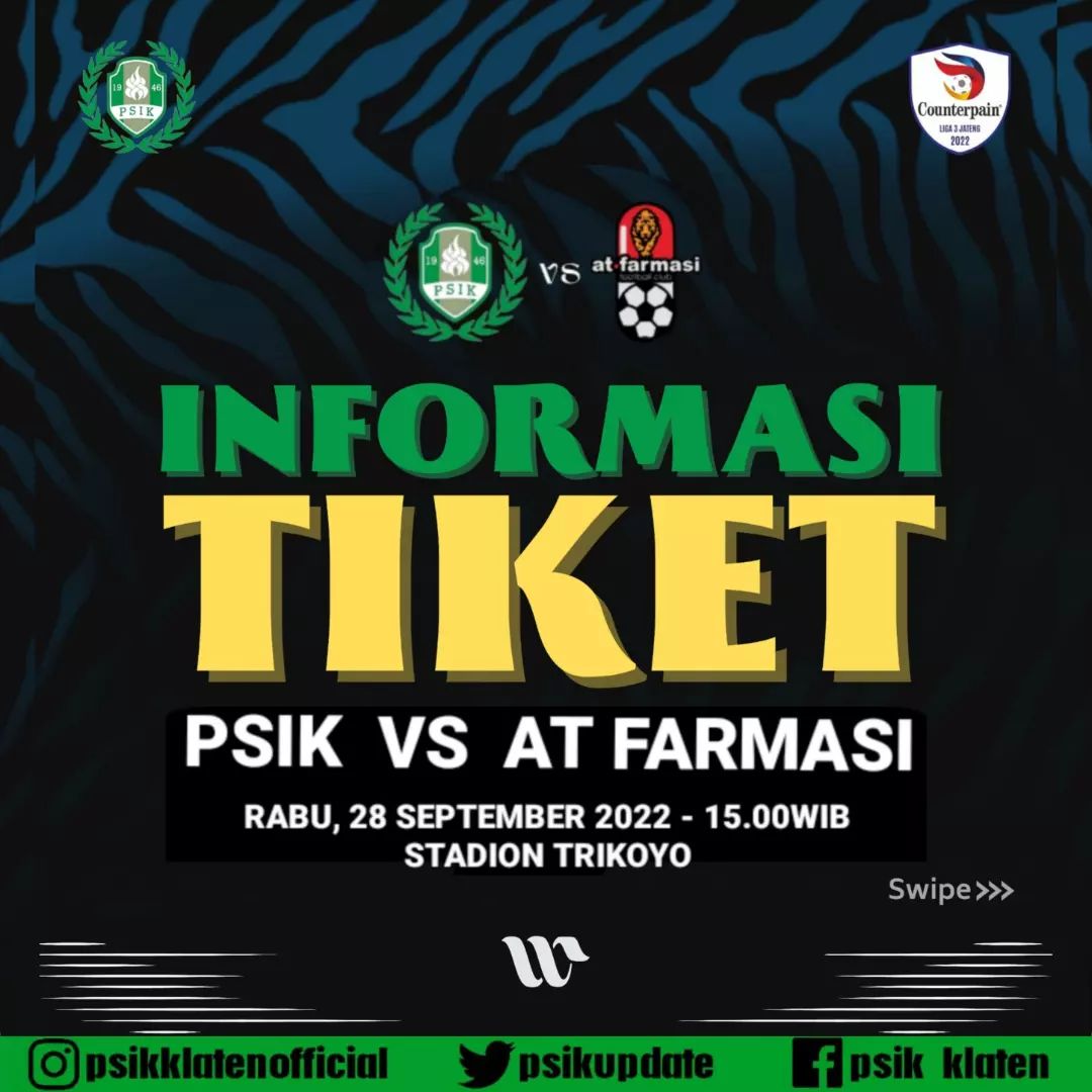 kabarklaten's tweet photo. Ojo Lali sesok #PSIKday
HTM 15k https://t.co/Hr77fIJzXP