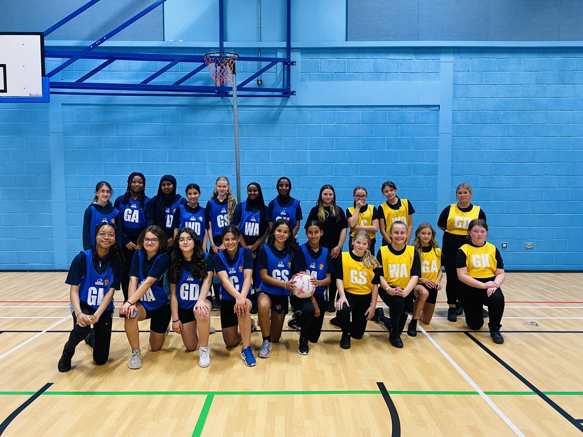 Amazing effort from our Y8 netballers starting the season with a win! 🤩 Thank you to <a href="/pencoedtrePE/">Pencoedtre Phys Ed</a> for having us 🏐