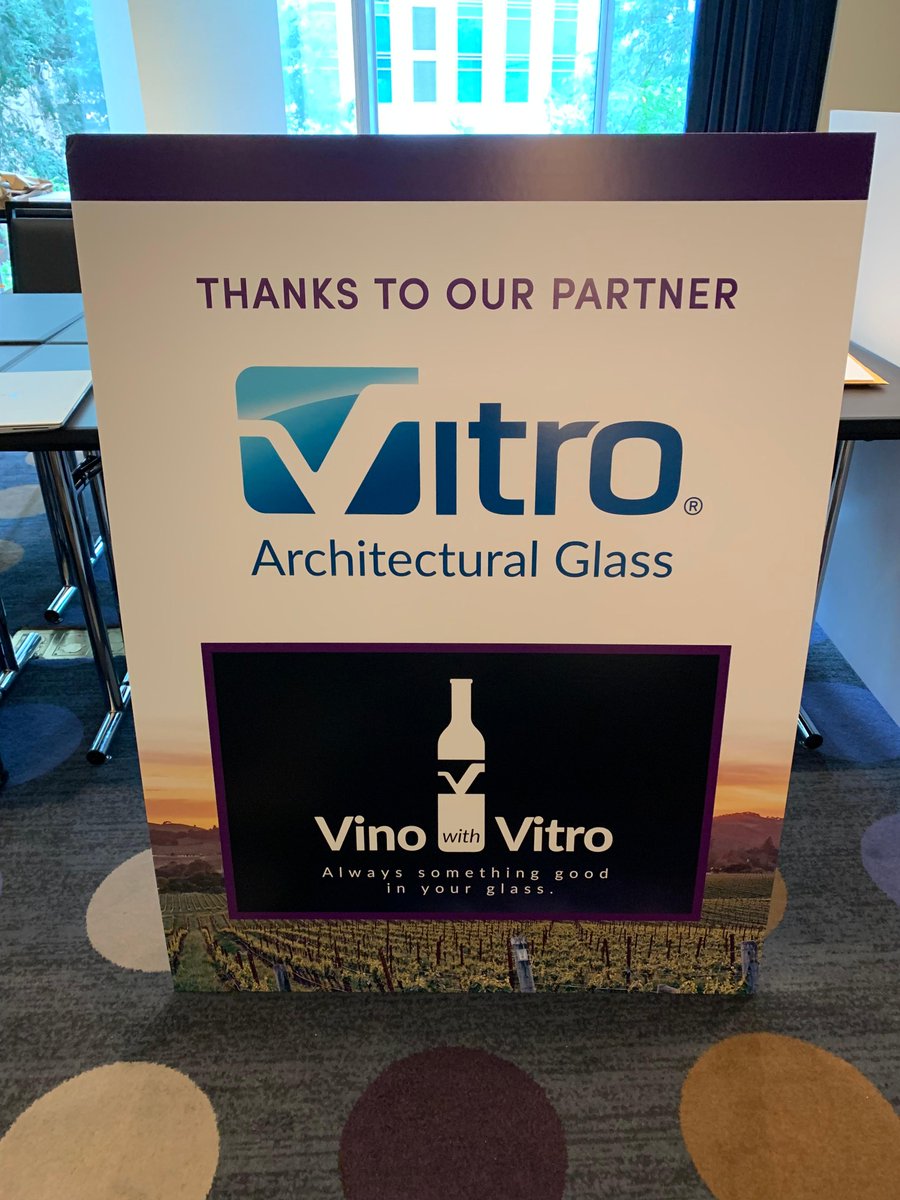 Vitro_Glazings's tweet image. Our Western region architectural market manager Chris Fronsoe presented his signature Continuing Education course, &quot;Vino with Vitro,&quot; at the @BDCMagazine #WIDC 2022 conference in Chicago yesterday afternoon.

Cheers to unique and engaging learning opportunities!