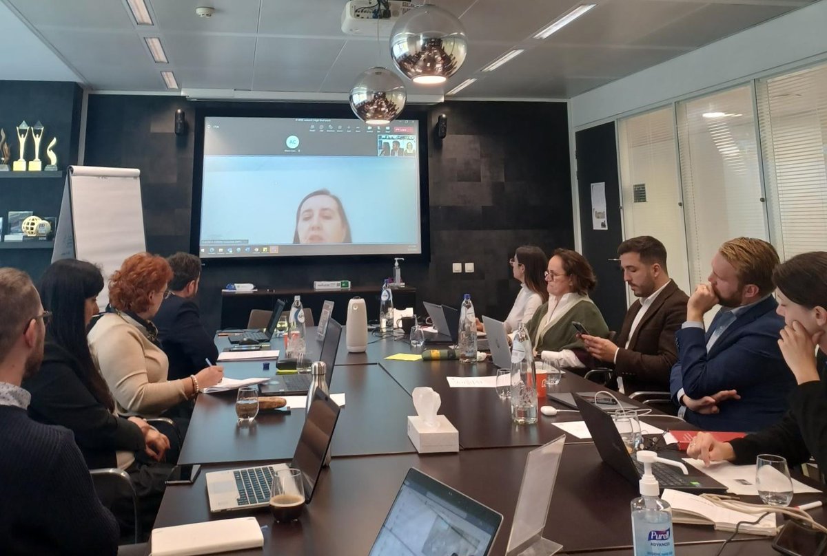 DWISENetwork1's tweet photo. Today’s session of the #DWISEnetwork concluded with a high-level event – takeaways to be available soon on our website. Thank you to our speakers from @EU_Commission  @EPR_Network  @MyEDF  and @Fundacion_ONCE, and to our members and partners for joining us from all around Europe! https://t.co/HkMmoPNG47