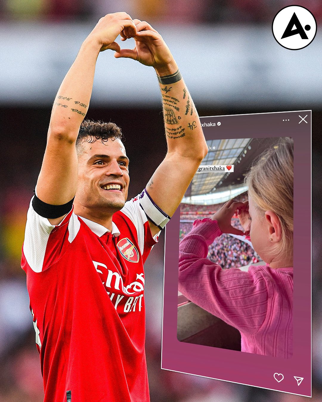 Happy birthday to you, Granit Xhaka!   