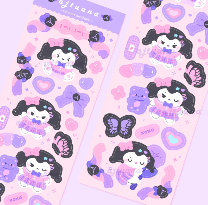 More deco stickers coming in mid Oct.  