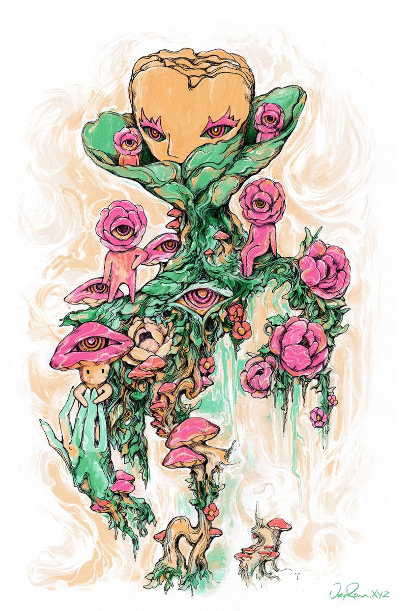 Aadrika is going up for auction today at 4pm EST! 0.35E reserve 🥳

Winner of auction gets a free Seeker + free Monk evolution ❤️

Experimenting with leaning into abstraction 🥰 retweets are appreciated 😘

opensea.io/assets/ethereu…