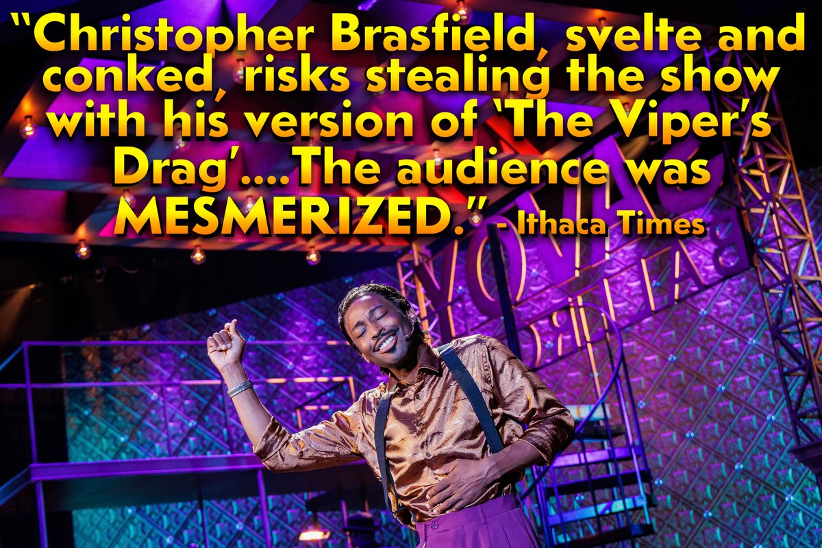 Two more MESMERIZING performances of AIN'T MISBEHAVIN' are coming your way today! Call or click now to lock in your seats!

CALL: 315-255-1785
CLICK: bit.ly/3DOYprx