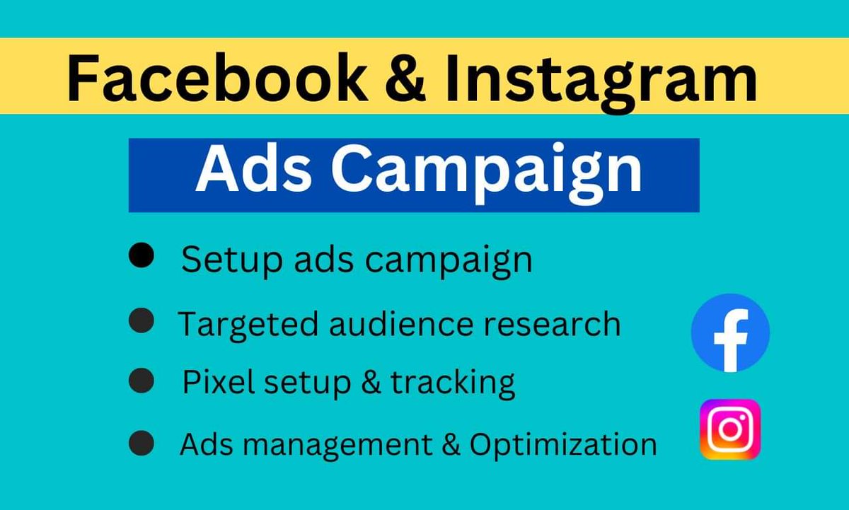 Facebook & Instagram ads campaign specialist. #facebook #instagram #adscampaign, #facebookadscampaign, #instagramadscampaign, #adscampaignmanager, #adssetup, #adsmanagement, #adscampaignspecialist, #socialmediamanager