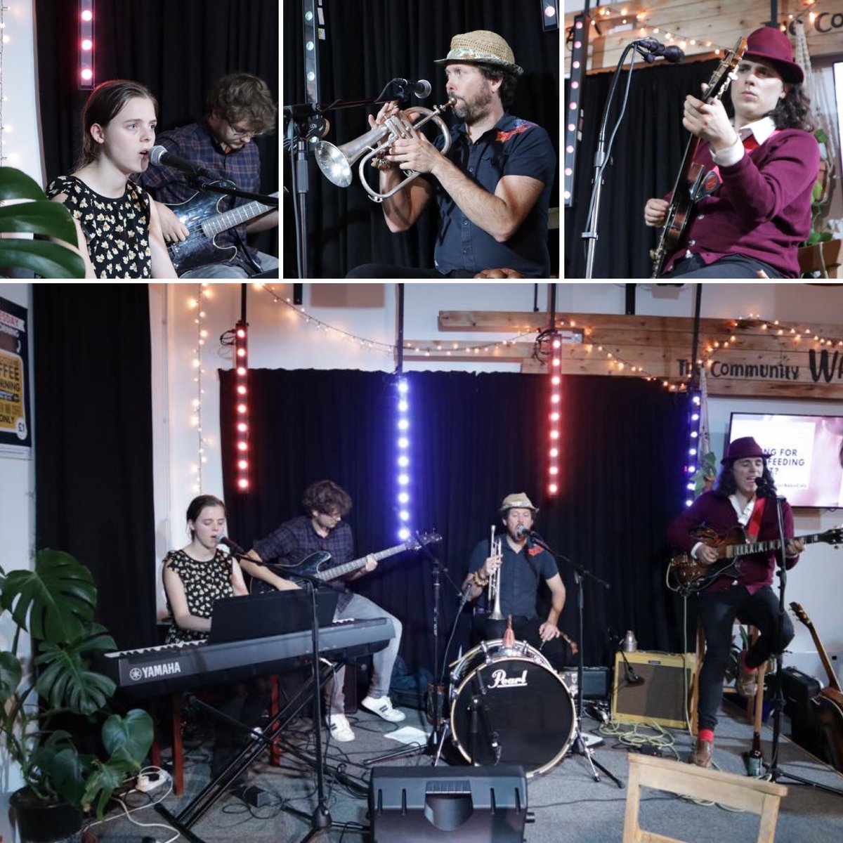clamon44's tweet photo. We had a great gig in Axminster at the Waffle Live #communitywafflehouse last Friday night #sa-artist #umsindo #sonofthesoil #callingmehome #worldmusicfusion #worldmusic #folkvibes #latinvibes #latinmusic #africanmusic #folkmusic # https://t.co/EUjVS3i3PO