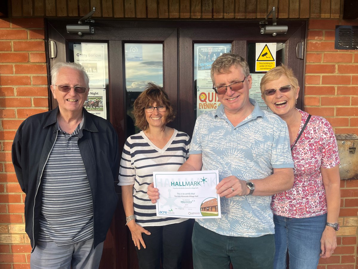 One of the #VillageHalls we work closely with have recently been awarded their Level 2 Hallmark award. You can read more about it by clicking this link to our website - hubs.ly/Q01nk-pG0