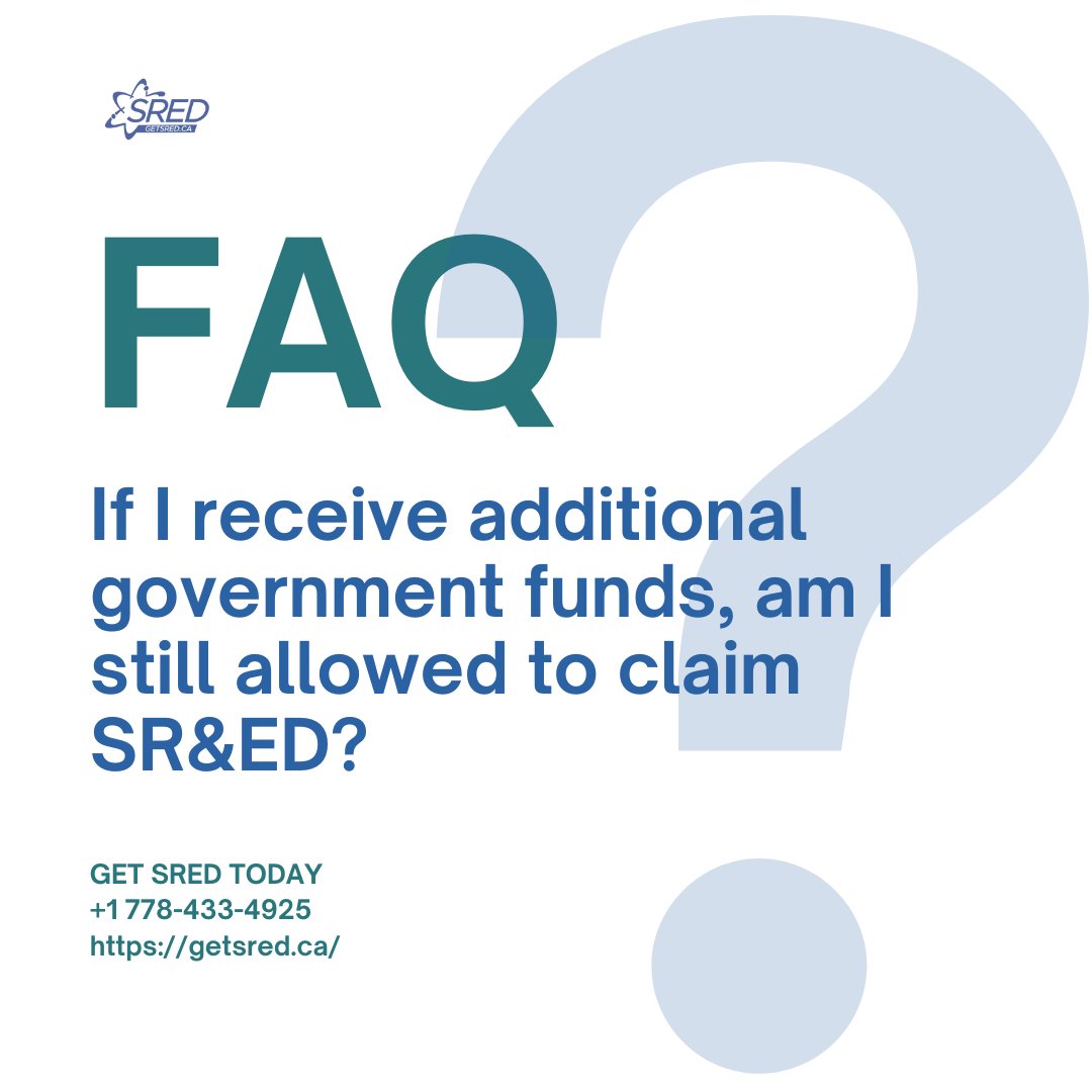 get_sred's tweet photo. Want to learn more? Contact us for a free consultation.
#consultant #funding #governmentfunding #taxcredit #vancouver #innovation #research #britishcolumbia #tax #sred #getsred #grants #physicians #scientist #medical https://t.co/ePYuH6r0JK