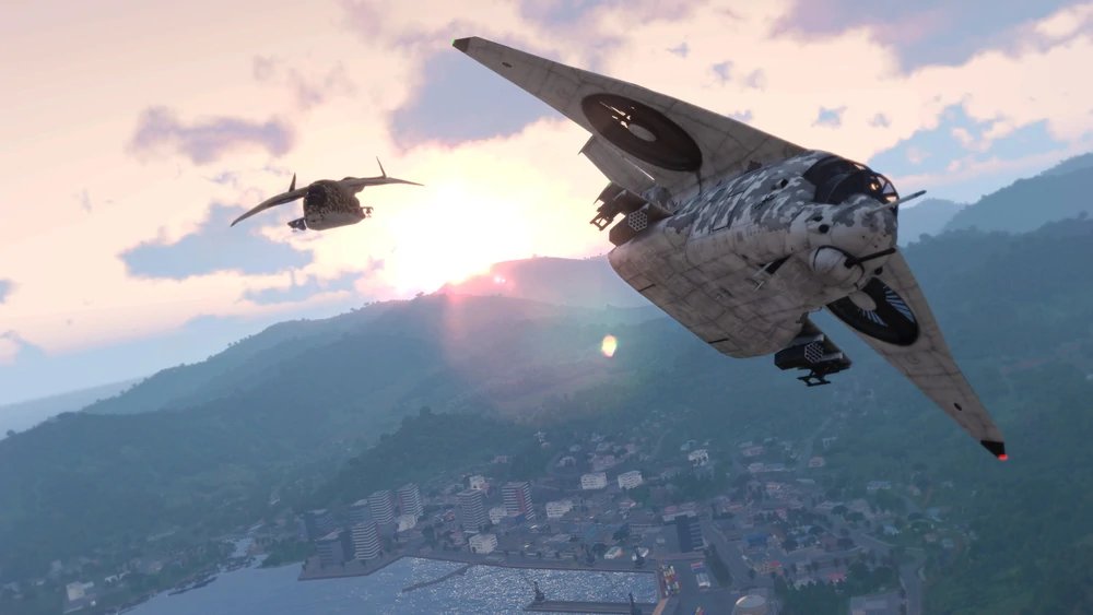 genevideagle's tweet photo. @bohemiainteract Y-32 Xi'an a VTOL Aircraft who can carry men or vehicles, a combination between a copter a fighter, and a Quinjet from Avenger https://t.co/BJo5r0Hysd