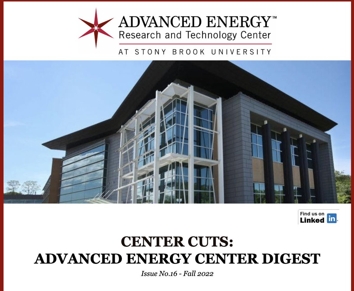 Check out Issue 16 of the Advanced Energy Center Cuts!

#AERTC #newsletter #AdvancedEnergyCenter

lnkd.in/erEySheN