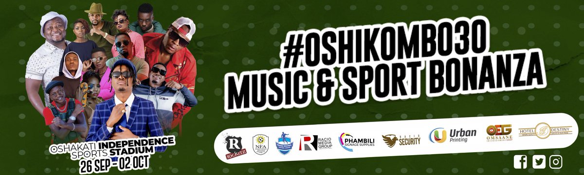 If You’re Not At #OshakatiIndipendenceStadium And You Are In The North. Only God Can Judge You 👊🏾 #Oshikombo30