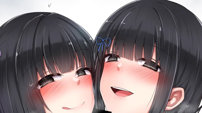 こういうシンプルな眼鏡なしとか口元の表情変え差分です 