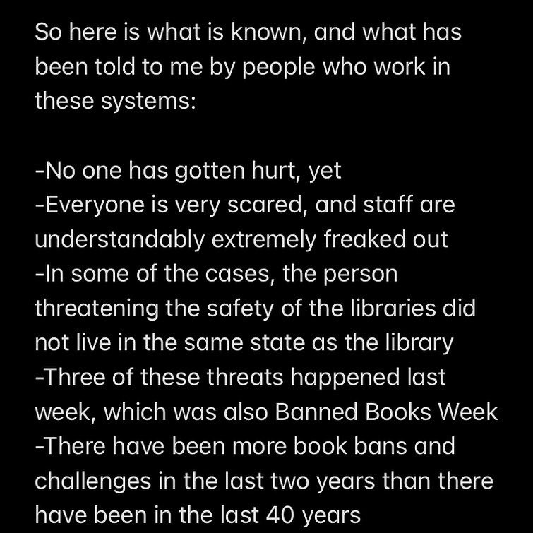 thememeinglib's tweet image. Some thoughts on the recent terroristic activity directed at libraries