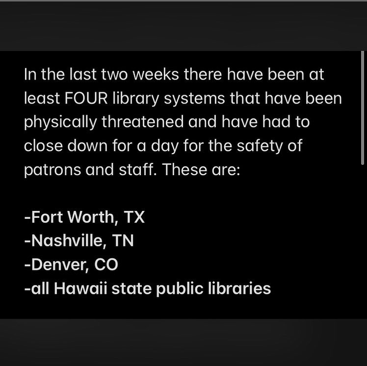 thememeinglib's tweet image. Some thoughts on the recent terroristic activity directed at libraries