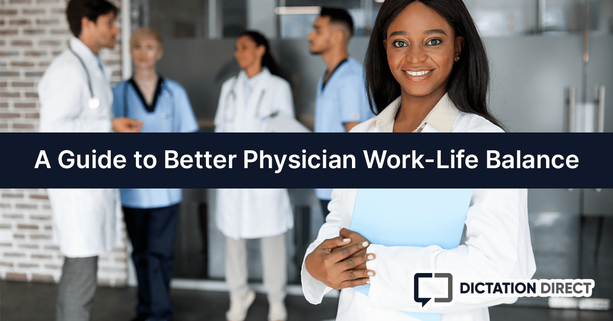 DictationDirect's tweet photo. How are you keeping your work life and home life together? Is one suffering? Achieve that balance with Dragon Medical One! Read more here:  https://t.co/xZrBp4G0jM https://t.co/K51GMHxjjs