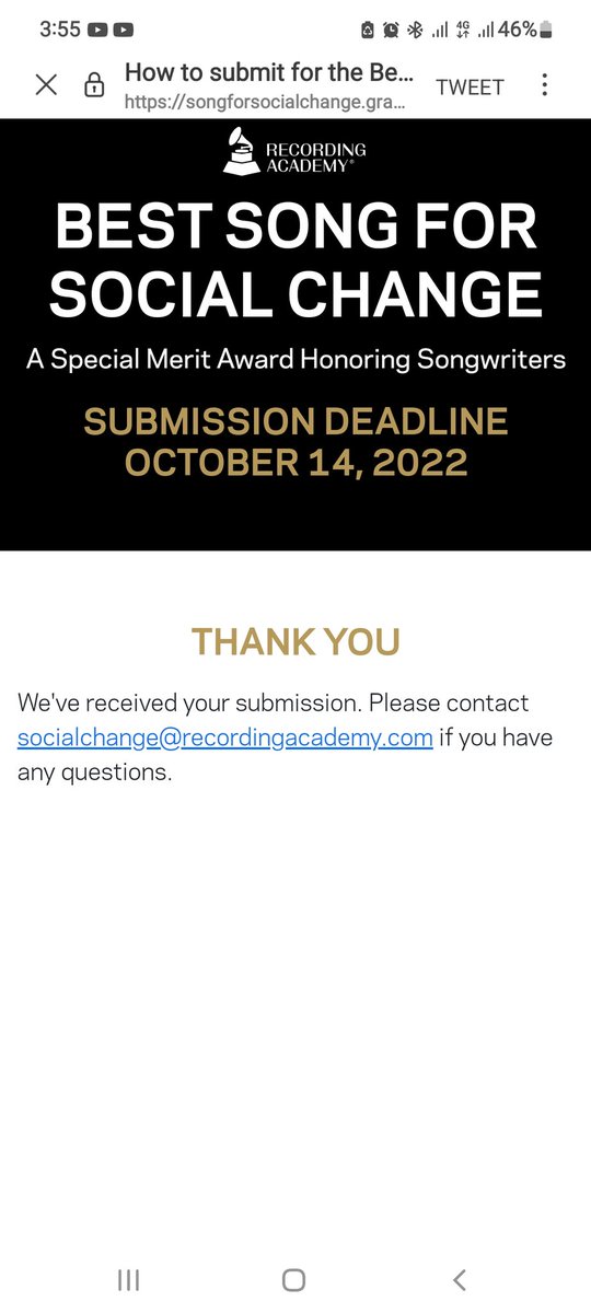everblazing105's tweet photo. I have just submitted @stonebwoy’s anti Galamsey song ‘Greedy Men’ to the Grammy @RecordingAcad for consideration in the ‘Best Song for Social Change’ category.
#Gh2theworld https://t.co/nmSHrC24yo