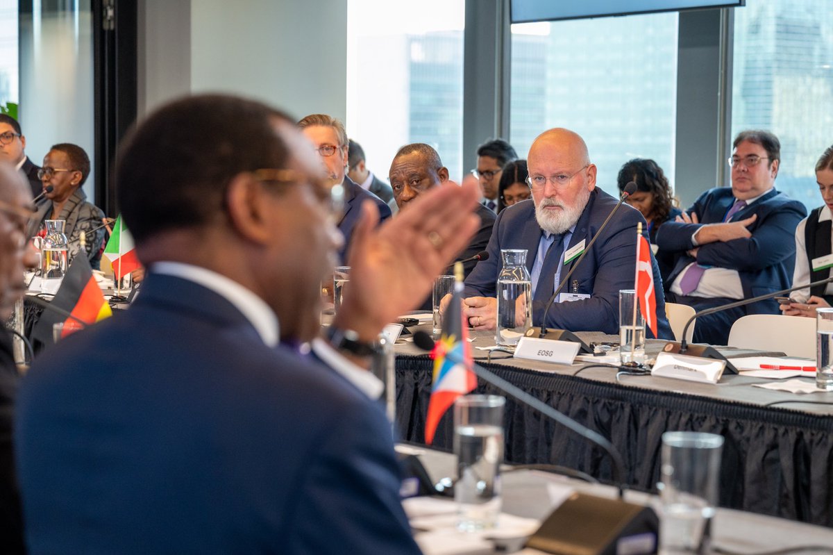 Africa is suffering, Africa is choking, Africa is distressed by climate change. Africa can no longer wait for climate financing — Akinwumi Adesina ⁦<a href="/POTUS/">President Donald J. Trump</a>⁩ ⁦<a href="/AlokSharma_RDG/">Rt Hon Lord Alok Sharma</a>⁩ ⁦<a href="/EmmanuelMacron/">Emmanuel Macron</a>⁩ ⁦<a href="/JohnKerry/">John Kerry</a>⁩ ⁦<a href="/SecYellen/">Secretary Janet Yellen (Archived)</a>⁩ ⁦<a href="/antonioguterres/">António Guterres</a>⁩ ⁦