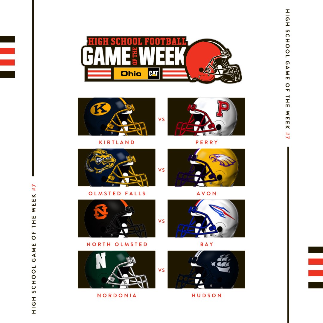 Which matchup do you want to see as this week's #HSGOTW? 🏈

Hit the link to vote for your favorite school
🗳 » brow.nz/HSGOTW
