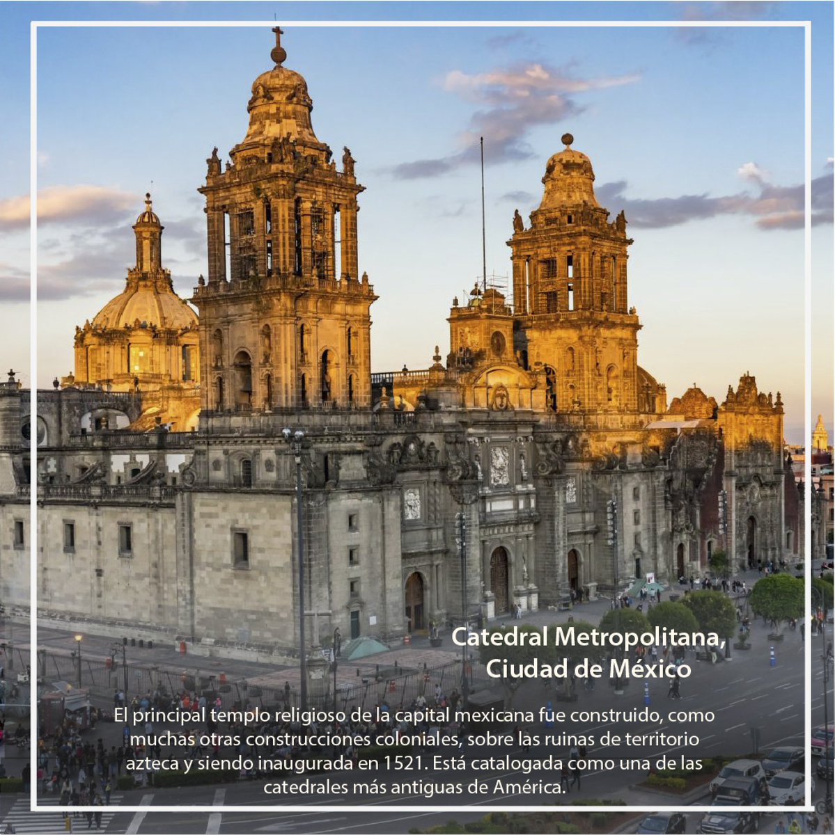 Dormermx's tweet photo. La primera piedra fue puesta en 1524 por Hernán Cortés, justo en el cruce de las calzadas que conducían al centro espiritual de los aztecas, es decir donde hoy están los jardines del Templo Mayor. 

 #Viejasedificaciones#Somoslafuerza#Martes https://t.co/W95AJwvnxc