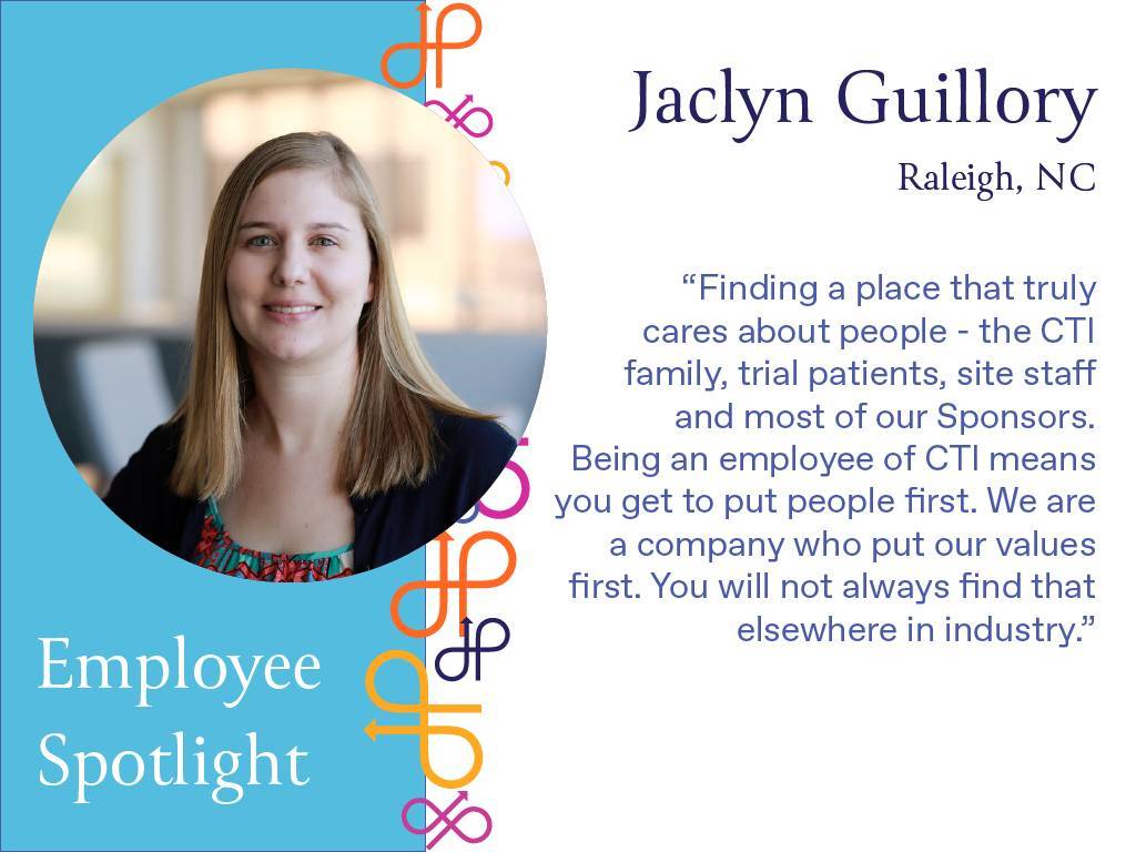 CTIClinical's tweet photo. We are highlighting some of our employees from around the world for CTI's 23rd Anniversary week-long celebration!
Meet Jaclyn from Raleigh, North Carolina!
#MovingMedicineForward #WeLoveOurEmployees #Raleigh #ClinicalProjectManager #WorkFamily https://t.co/RAFDGlXp8V